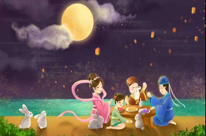 中秋节的传说故事以及民族习俗